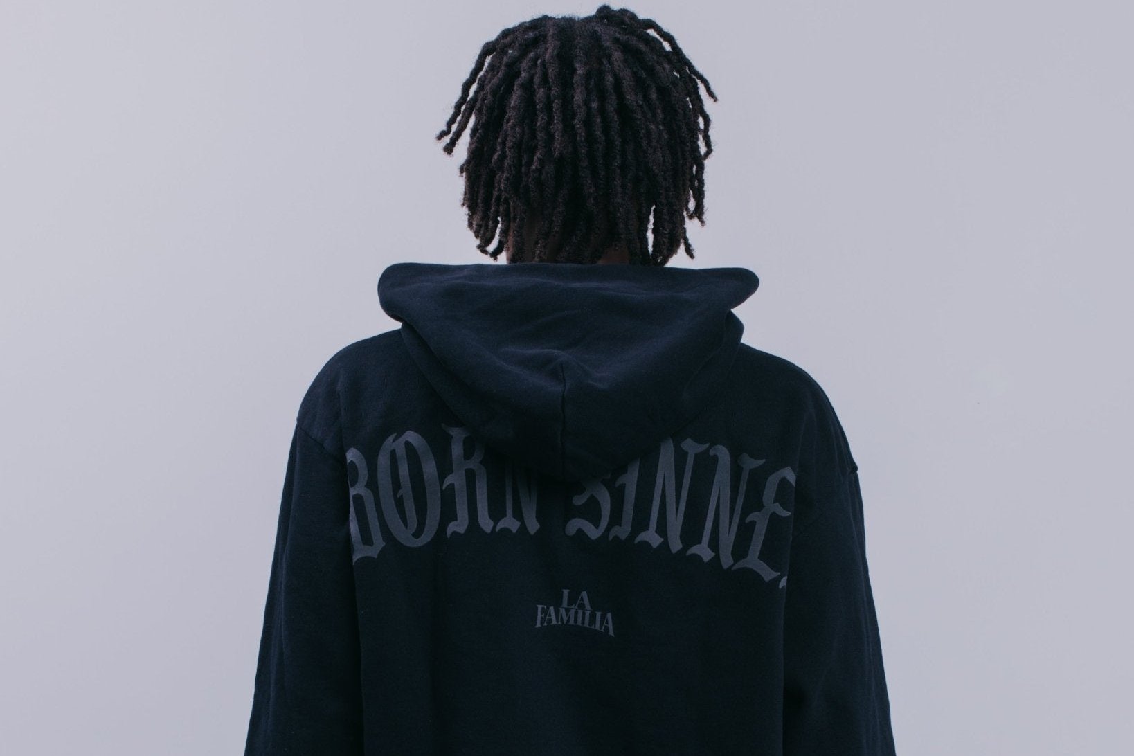 BORN SINNER HD HOODIE - La Familia Forever