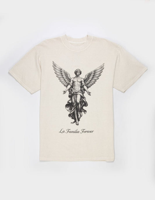 La Familia Forever Guardian Rhinestone Men's Boxy Tee