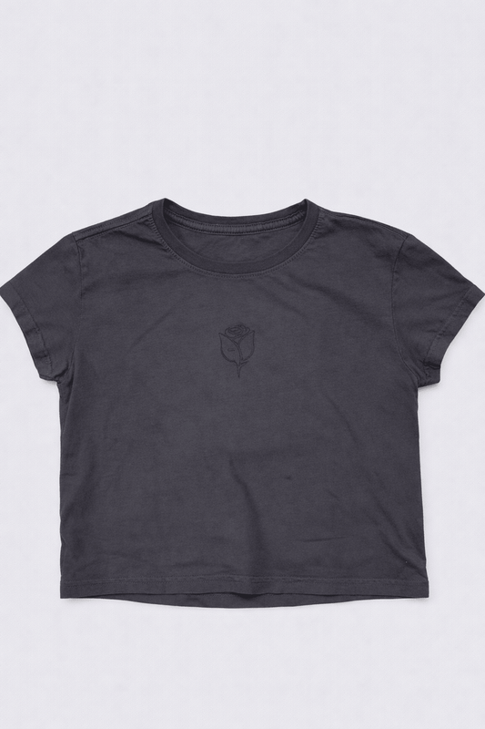 Halfeti Rose Baby Tee - La Familia Forever