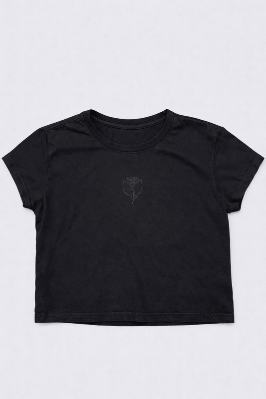 Halfeti Rose Baby Tee - La Familia Forever