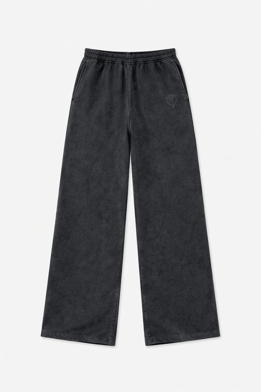 Halfeti Rose Wide Leg Sweatpant - La Familia Forever