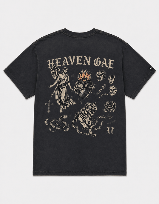 Heaven Gate Boxy Tee - La Familia Forever