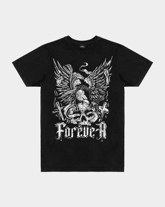LA FAMILIA M BOXY TEE– FOREVER EAGLE - La Familia Forever