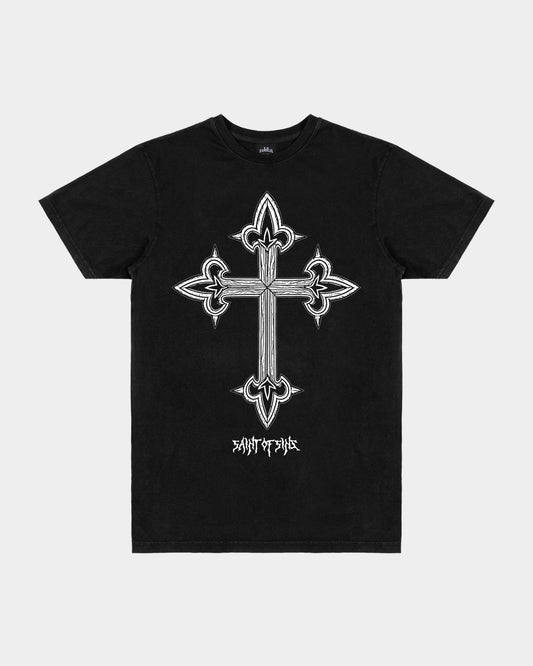 LA FAMILIA M BOXY TEE – SKULL CROSS - La Familia Forever