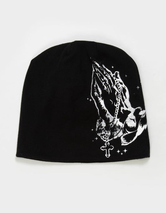 LA FAMILIA PRAYER HANDS BEANIE - La Familia Forever