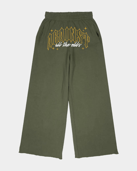 LF AGAINST ALL THE ODDS WIDE LEG SWEATPANT – La Familia Forever
