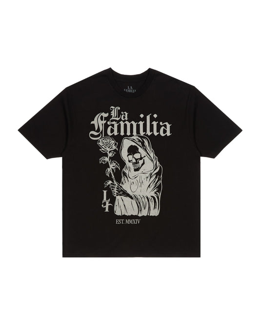 LF REAPER DROP SHOULDER HEAVY WEIGHT BOXY TEE - La Familia Forever