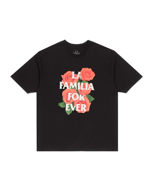 OG FOREVER STACK ROSES SS TEE - La Familia Forever