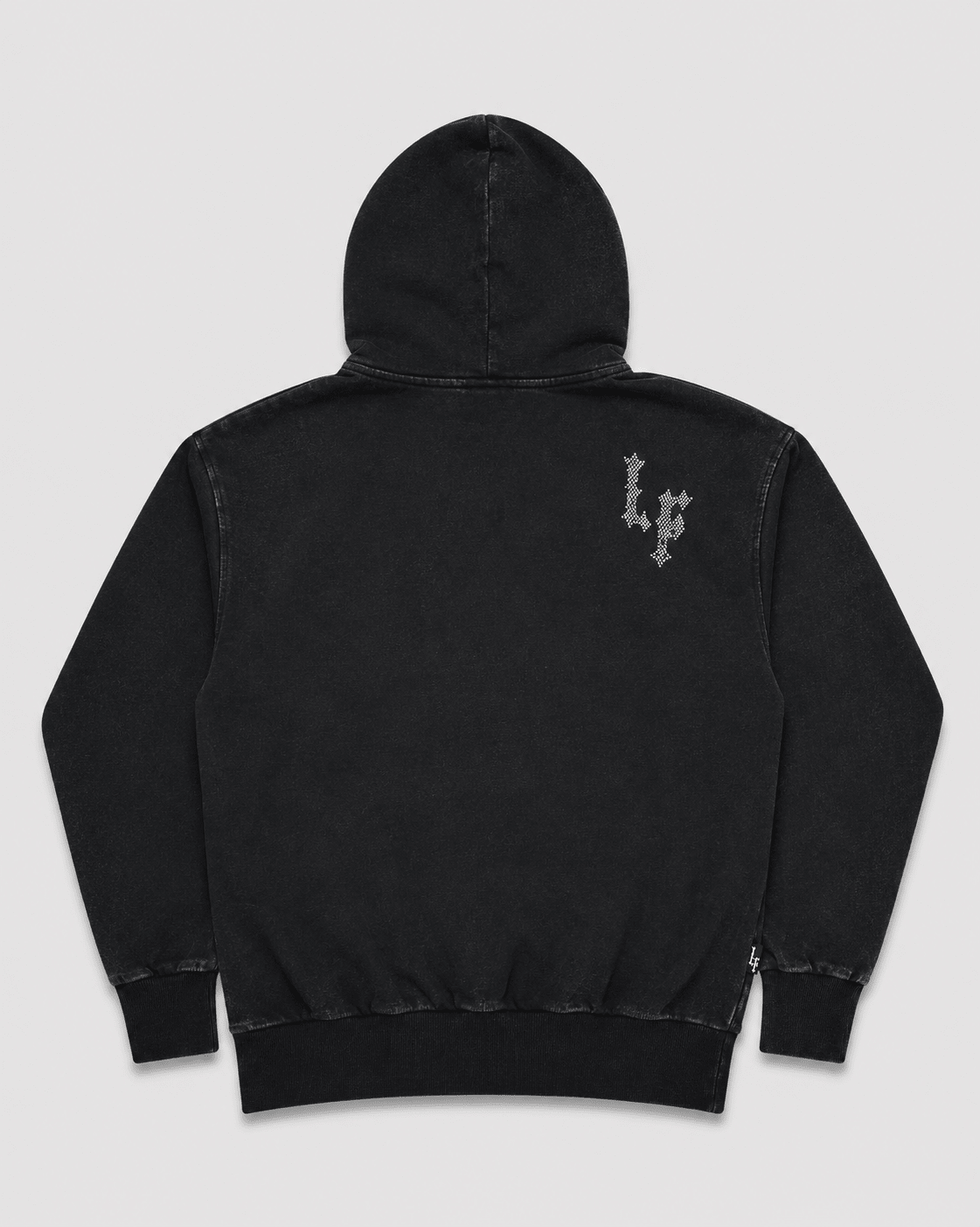 PRAYING HANDS RHINESTONE BOXY HOODIE – La Familia Forever