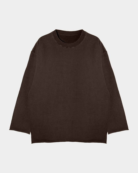 RAW EDGE PREMIUM O/S CREWNECK - La Familia Forever