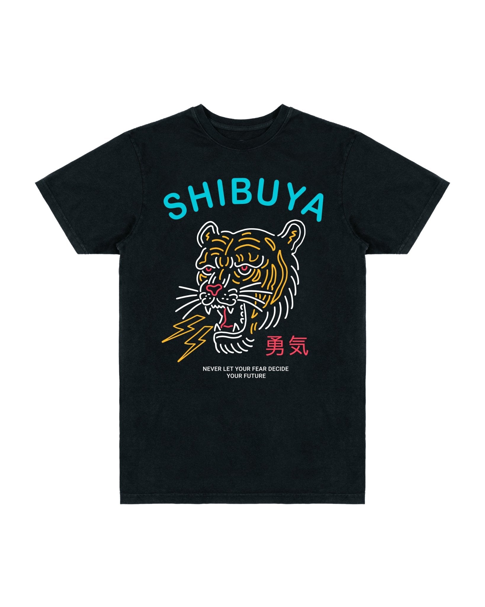 SHIBUYA TIGER SS TEE - La Familia Forever