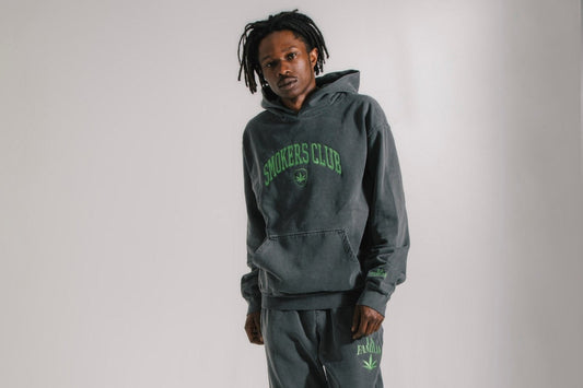 SMOKERS CLUB EMBROIDERED SWEATPANT - La Familia Forever
