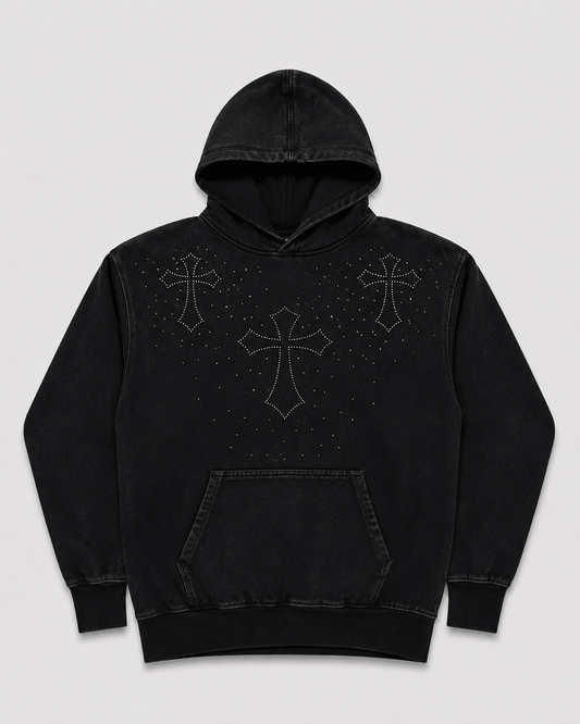 Triple Cross Hoodie RS - La Familia Forever