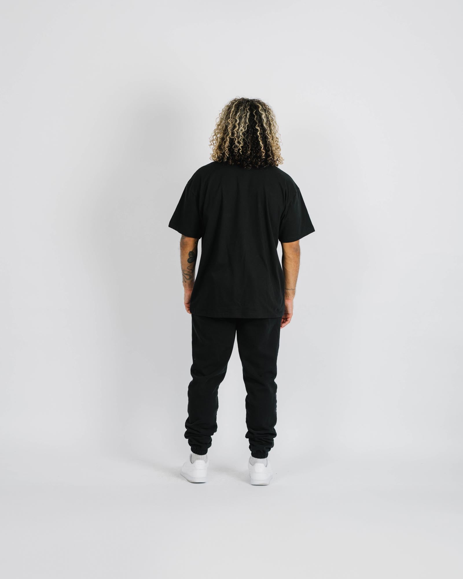 NECESSARY PREMIUM HEAVYWEIGHT SWEATPANT BLACK - La Familia Forever